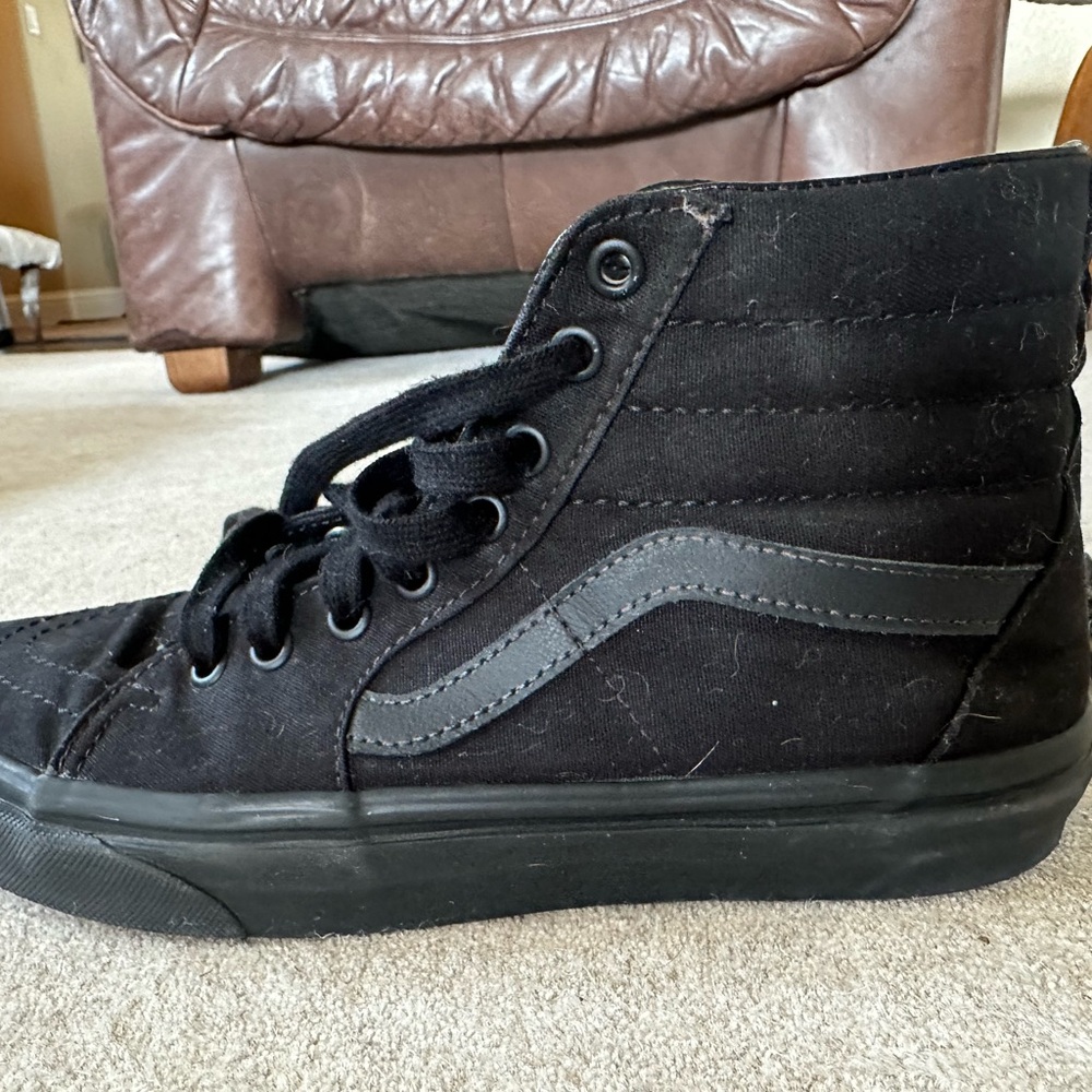 Vans Unisex Black High-Top Men's or Women’s Sneakers